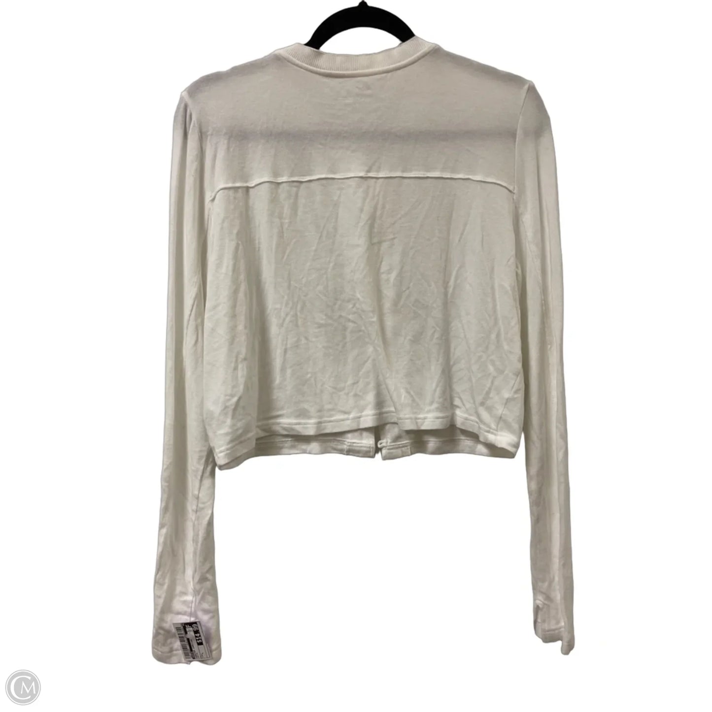 Sweater Cardigan By Aerie In White, Size: L