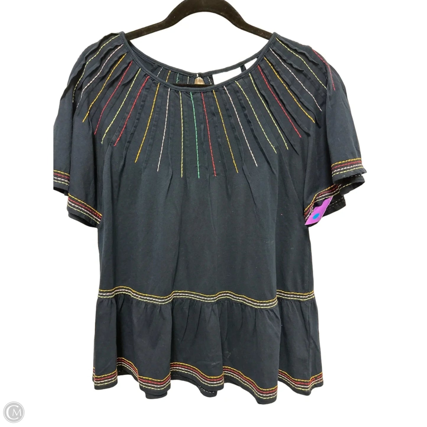Top Short Sleeve By Maeve In Navy, Size: Xs