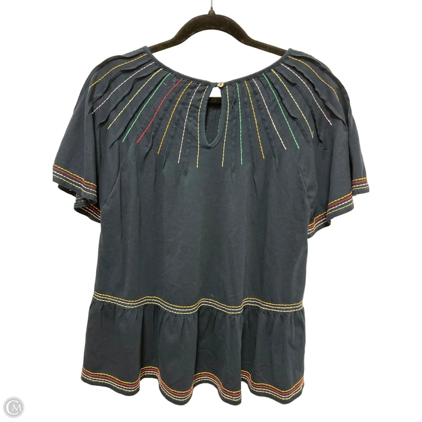 Top Short Sleeve By Maeve In Navy, Size: Xs