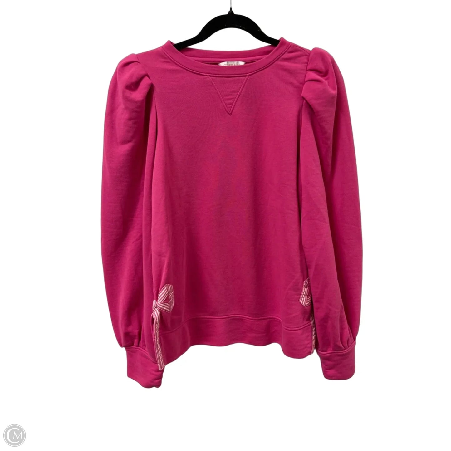 Sweatshirt Crewneck By Crown And Ivy In Pink, Size: M