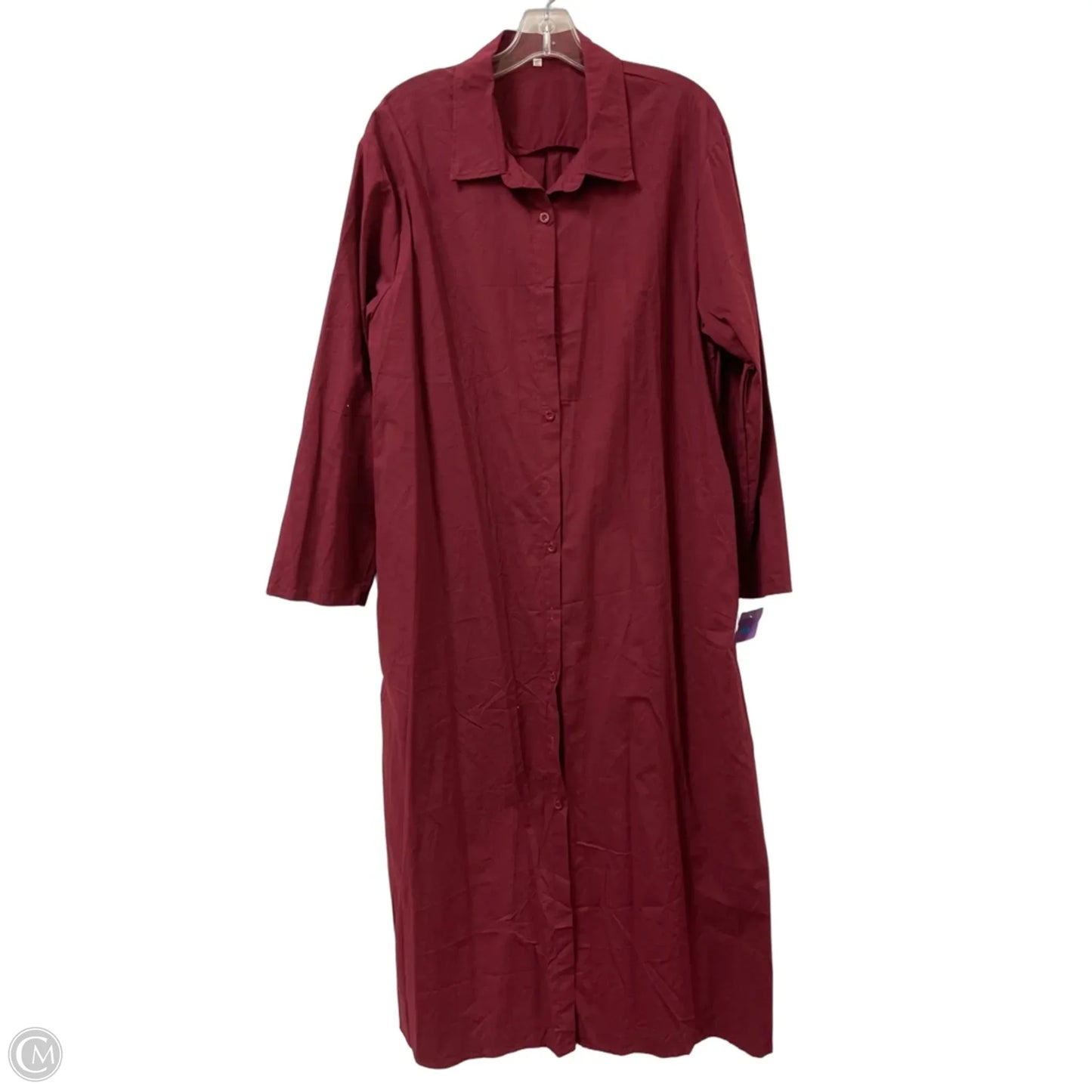 Dress Casual Maxi By Clothes Mentor In Red, Size: Xl