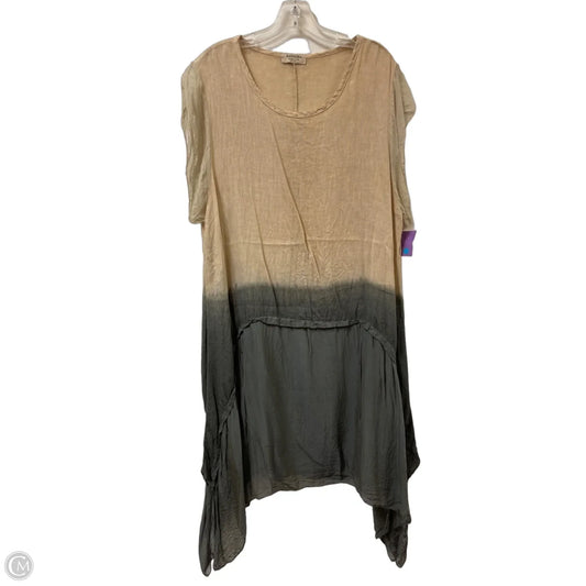 Dress Casual Maxi By Clothes Mentor In Cream & Grey, Size: Osfm