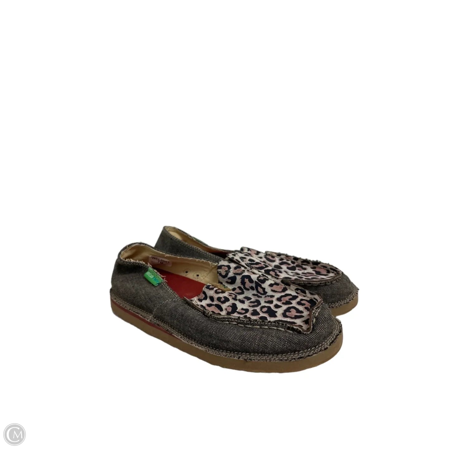Shoes Flats By Clothes Mentor In Animal Print, Size: 7