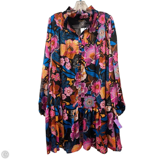 Dress Casual Short By Sugar Lips In Multi-colored, Size: L