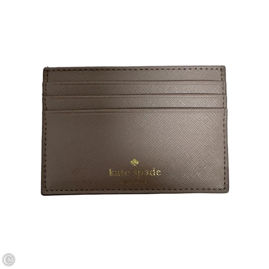 Id/card Holder Designer By Kate Spade, Size: Small