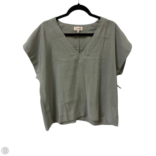 Top Short Sleeve By Haven In Green, Size: L