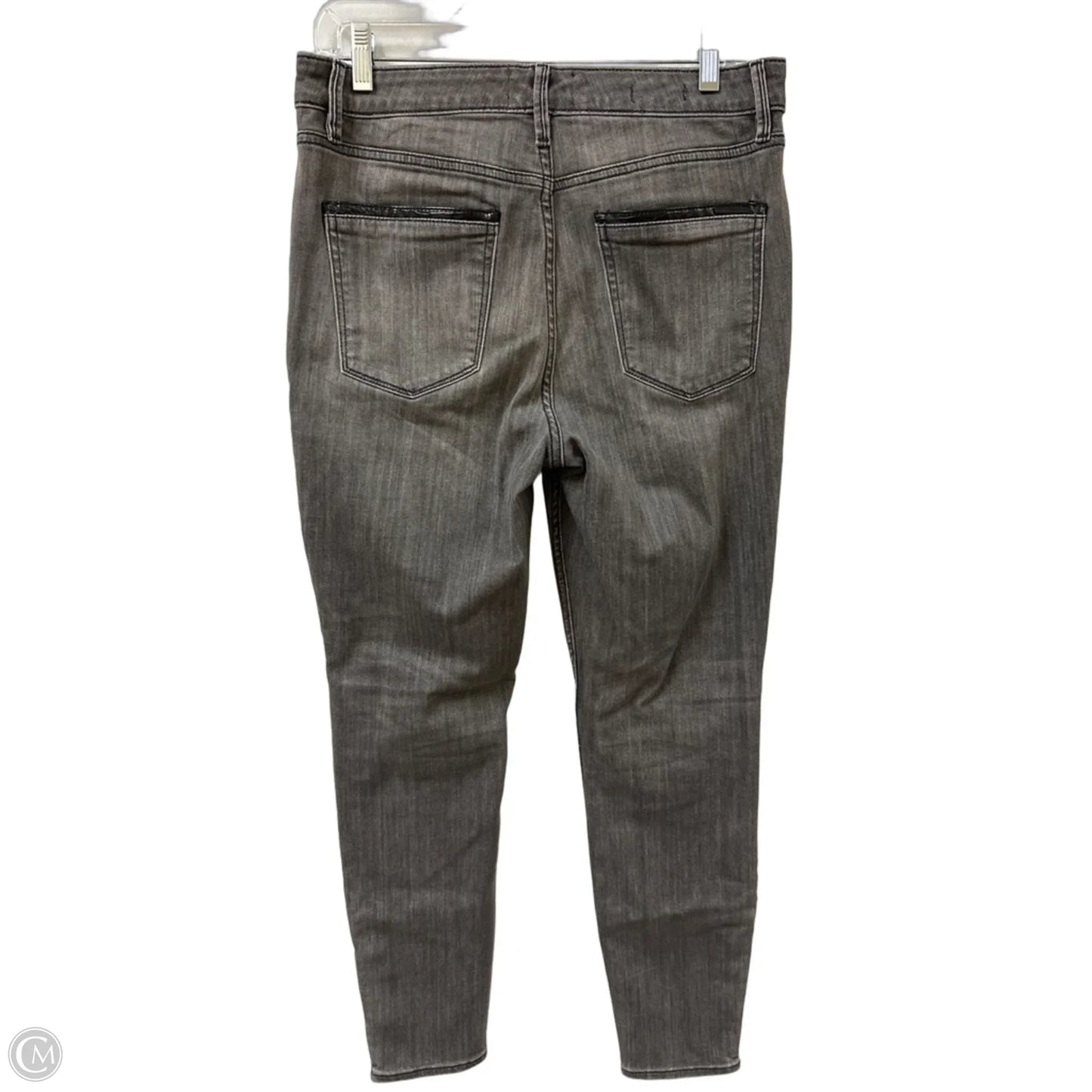 Jeans Skinny By White House Black Market In Grey Denim, Size: 10