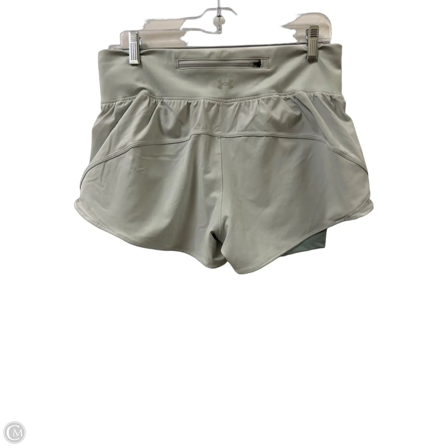 Athletic Shorts By Under Armour In Green, Size: M