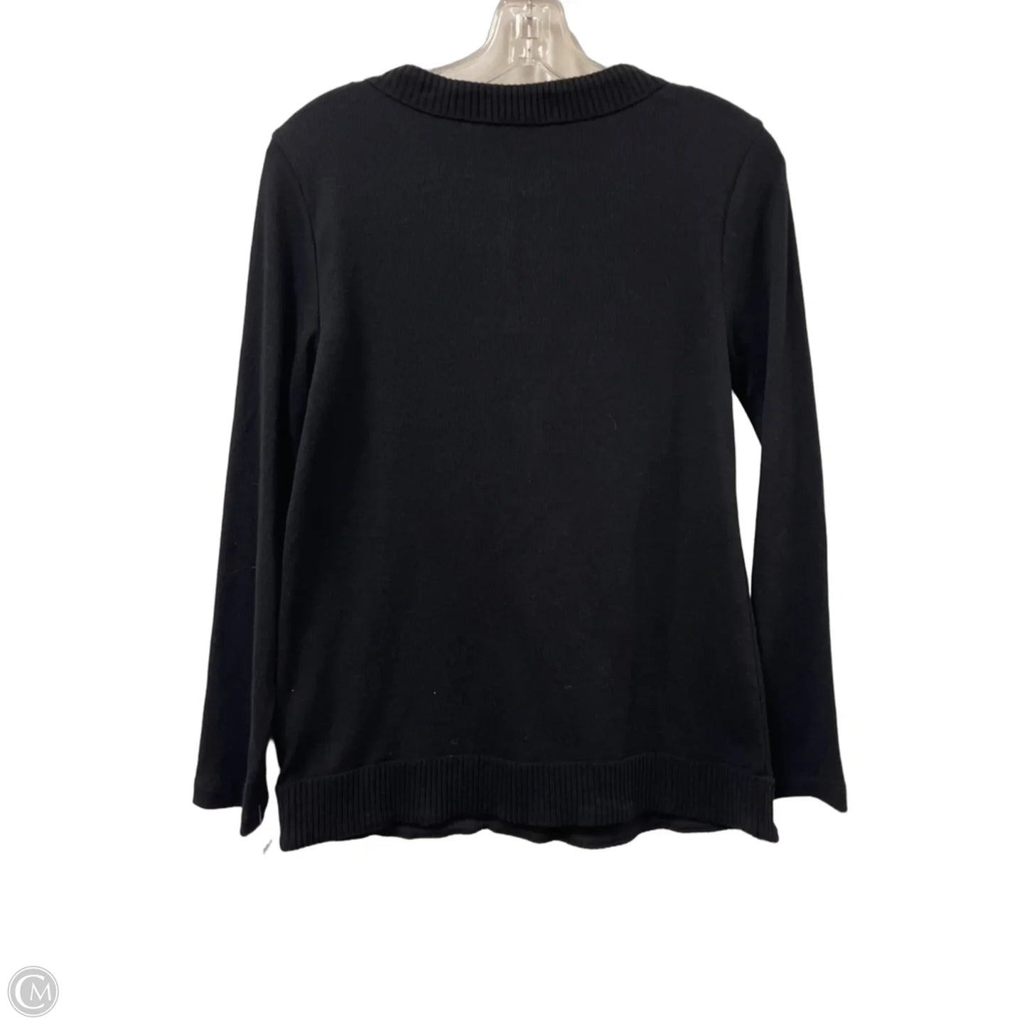 Sweater By Rafaella In Black, Size: Xs