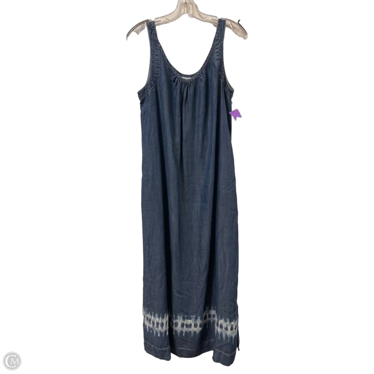 Dress Casual Maxi By Chicos In Blue, Size: S