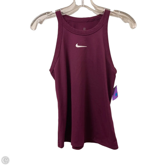 Athletic Tank Top By Nike In Purple, Size: Xs