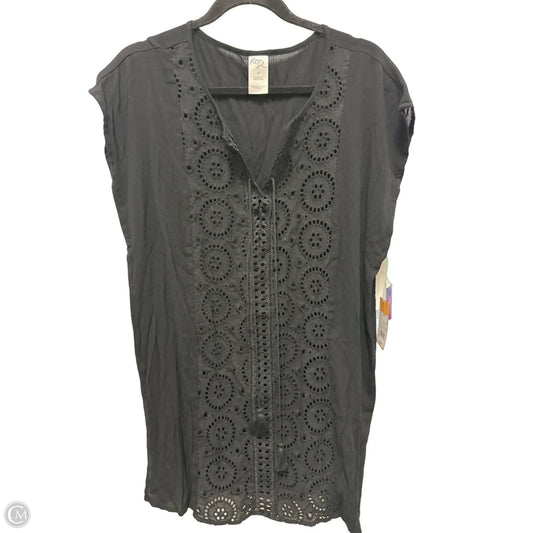 Swimwear Cover-up By Kona Sol In Black, Size: M