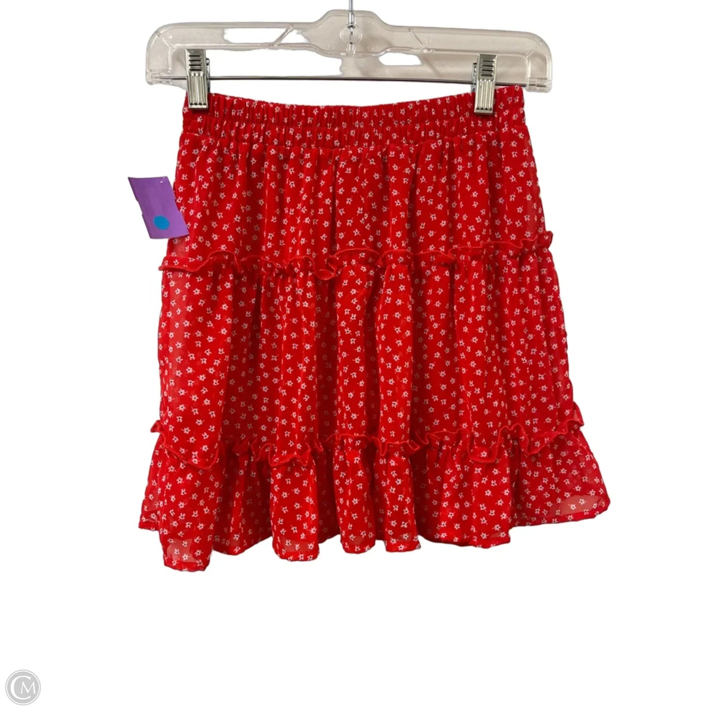 Skirt Mini & Short By Sienna Sky In Red, Size: 4
