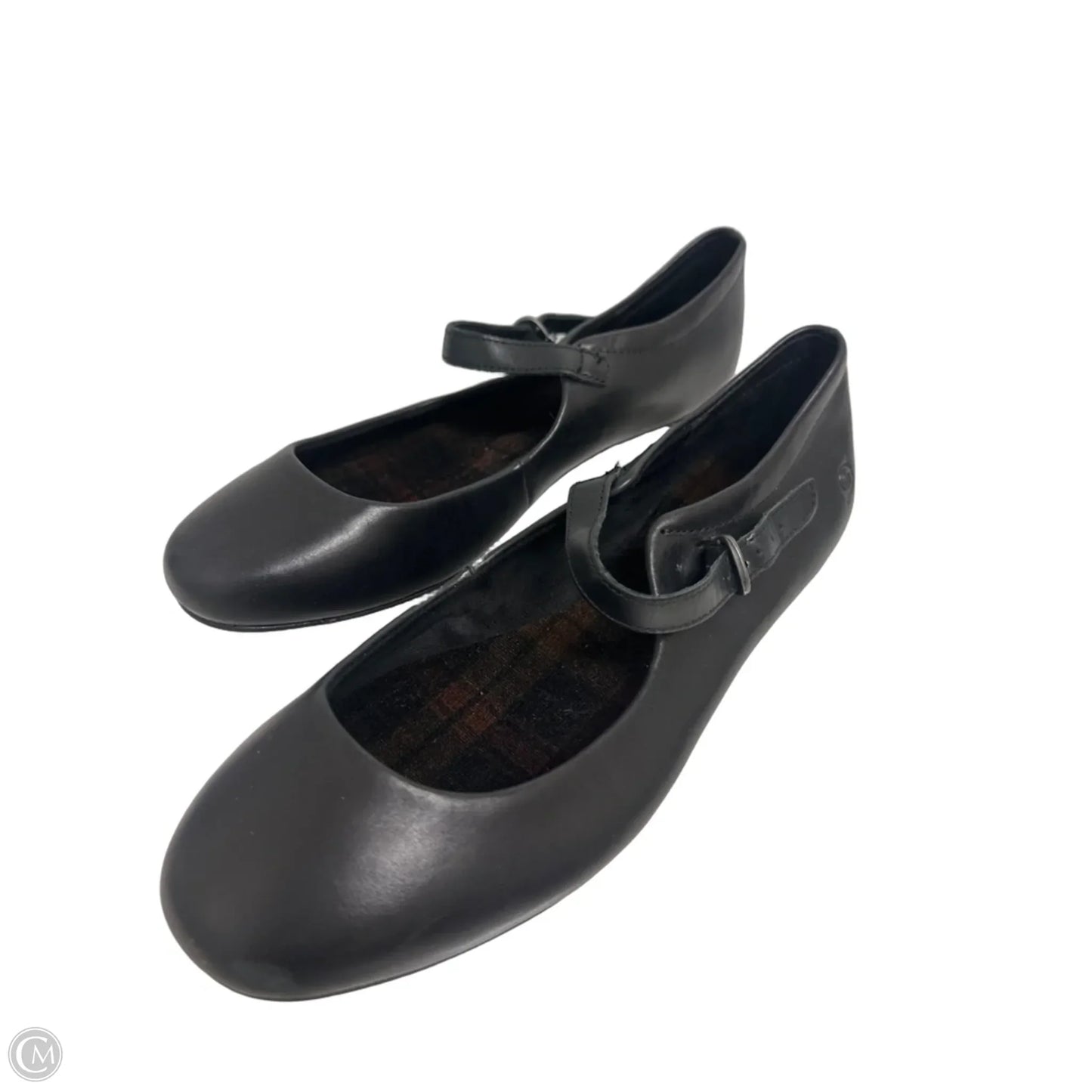 Shoes Flats By Born In Black, Size: 9