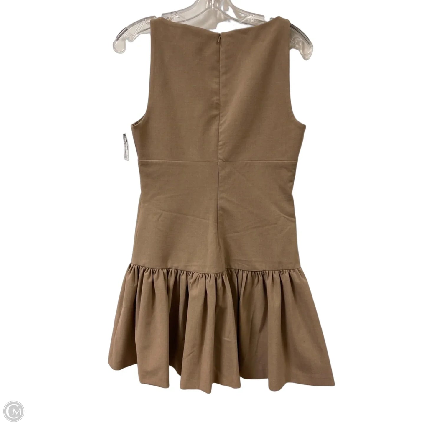 Dress Casual Short By Zara In Brown, Size: M