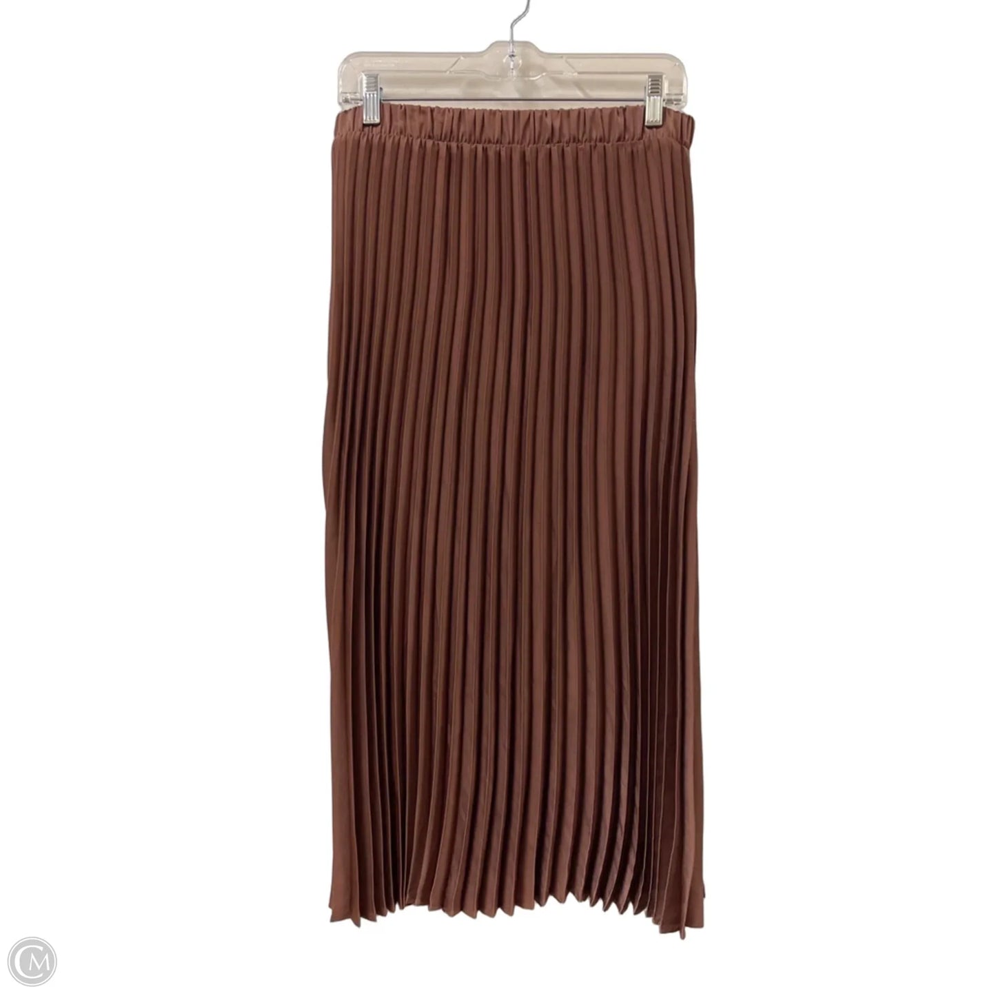 Skirt Maxi By Adrianna Papell In Brown, Size: 8