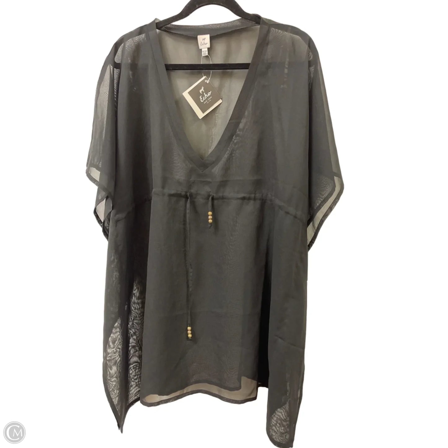Swimwear Cover-up By Echo In Black, Size: Osfm