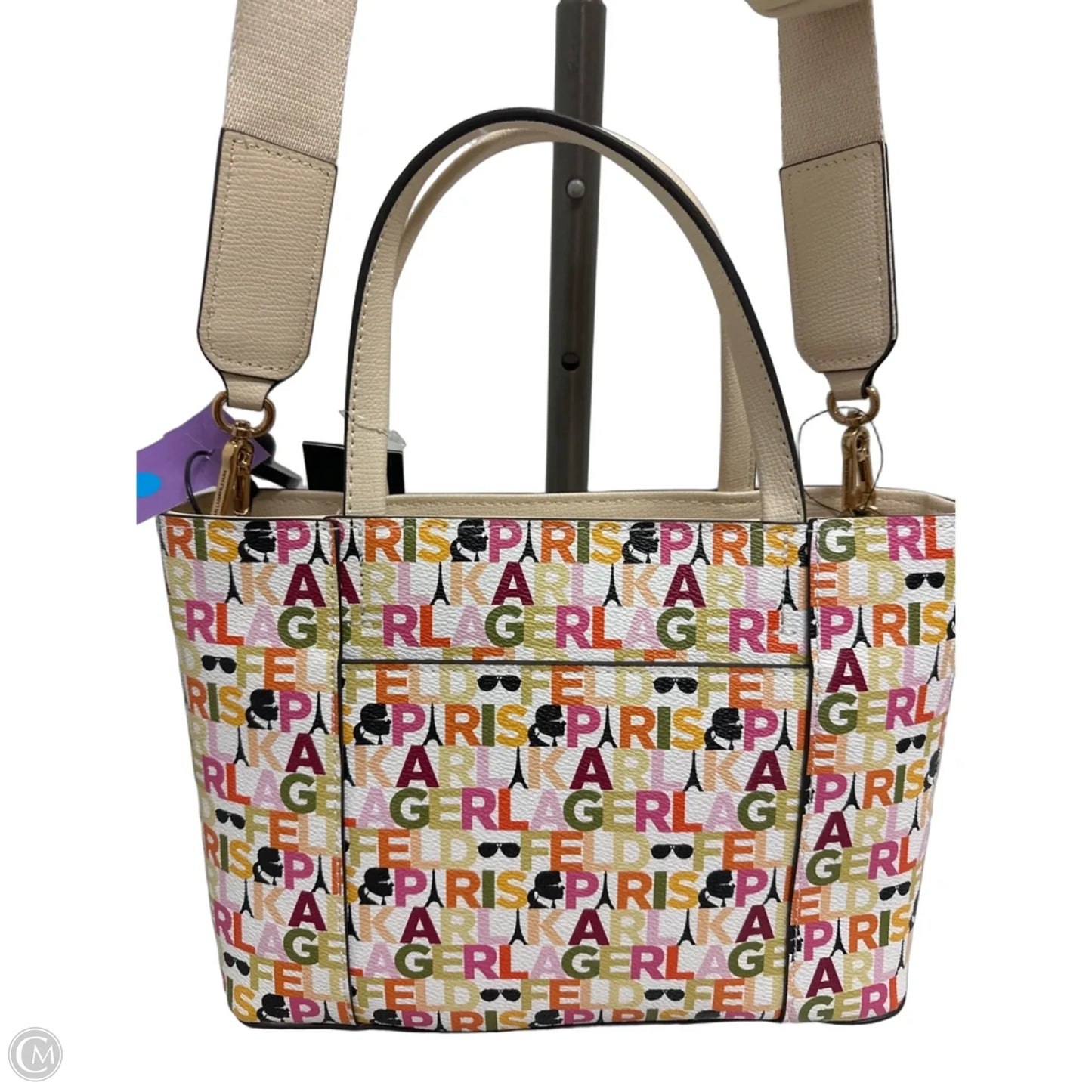 Handbag Designer By Karl Lagerfeld, Size: Small