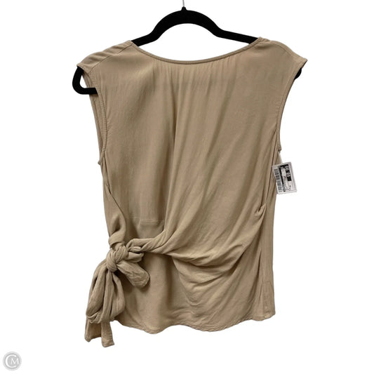 Top Sleeveless By Express In Cream, Size: Xs