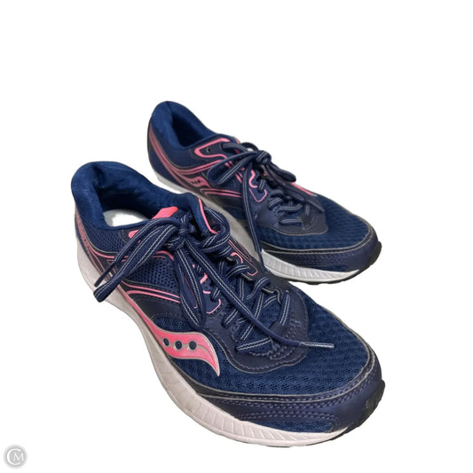 Shoes Athletic By Saucony In Blue & Pink, Size: 6