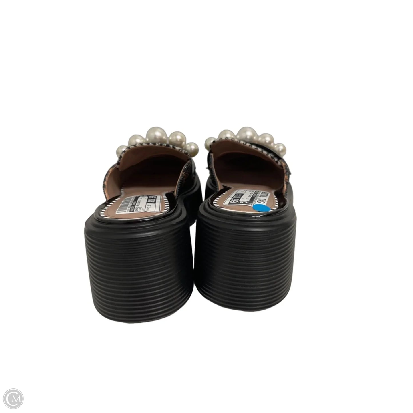 Shoes Heels Block By Betsey Johnson In Black, Size: 7.5