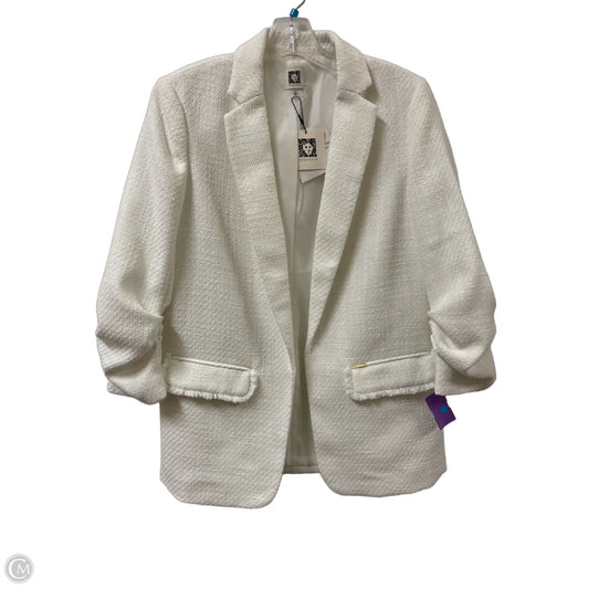 Blazer By Anne Klein In White, Size: M