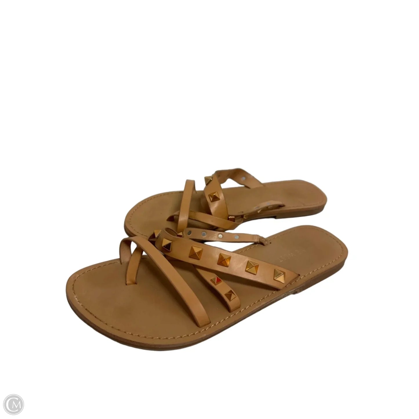 Sandals Flats By Nine West In Cream, Size: 9
