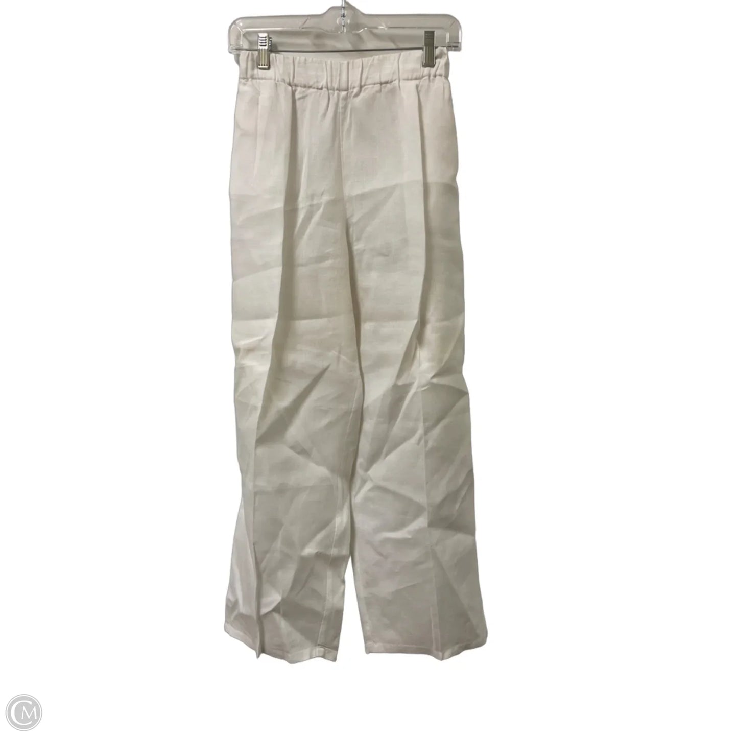 Pants Linen By Eileen Fisher In White, Size: 16