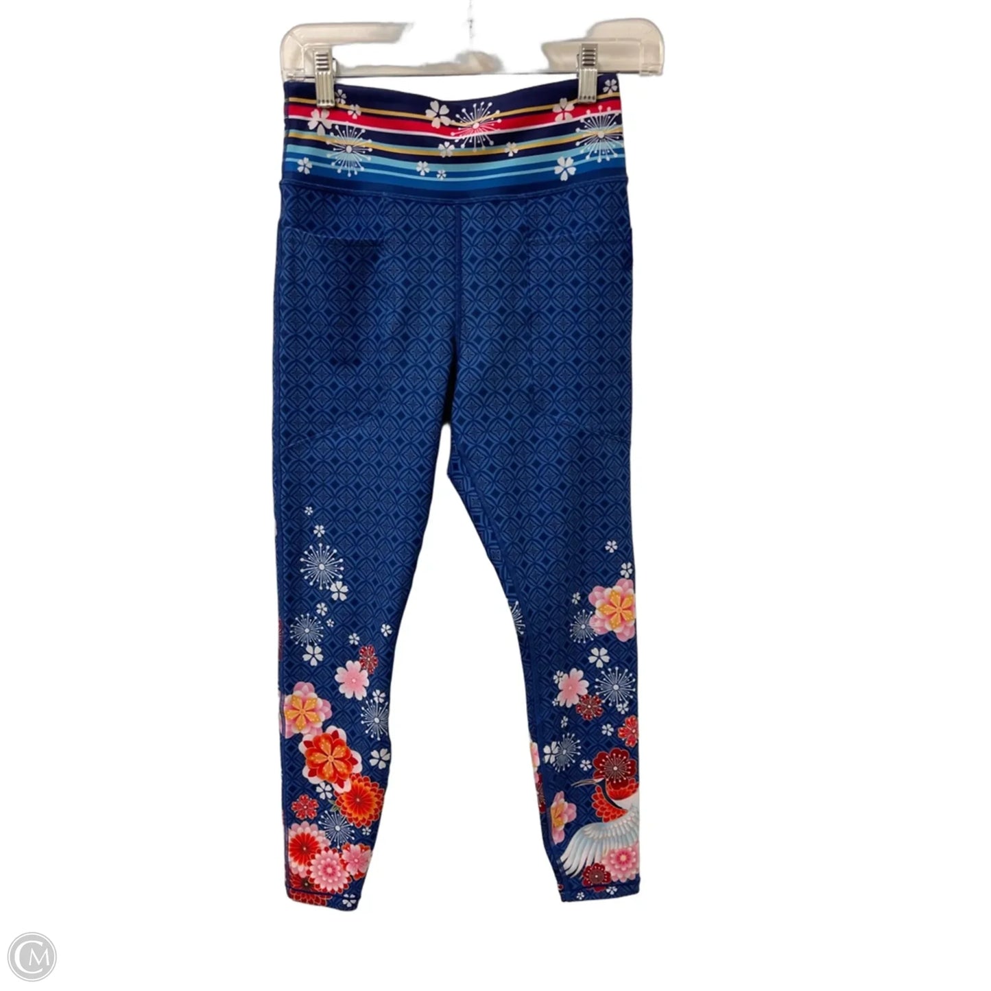 Pants Designer By Johnny Was In Blue, Size: S