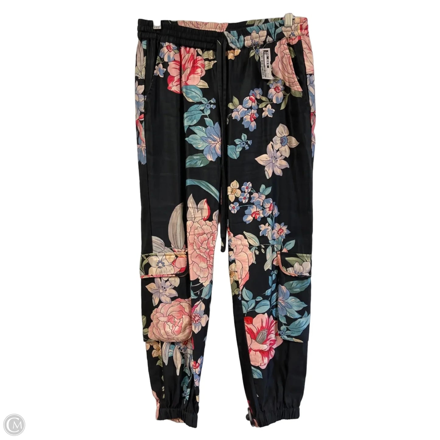 Pants Designer By Johnny Was In Floral Print, Size: 4