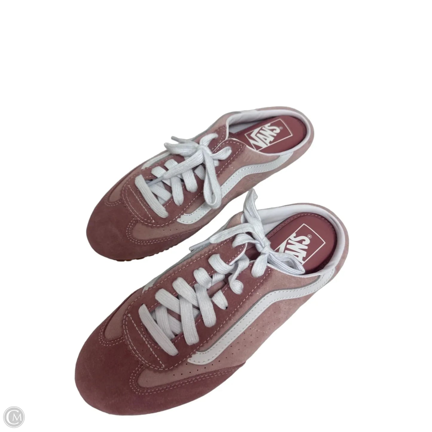 Shoes Flats By Vans In Pink, Size: 9