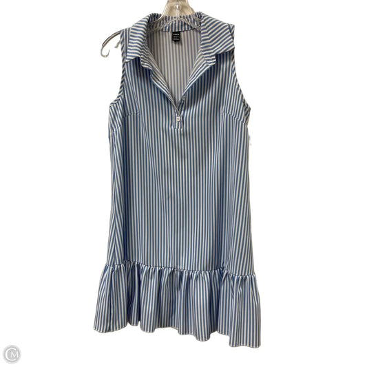 Dress Casual Short By Shein In Blue & White, Size: S