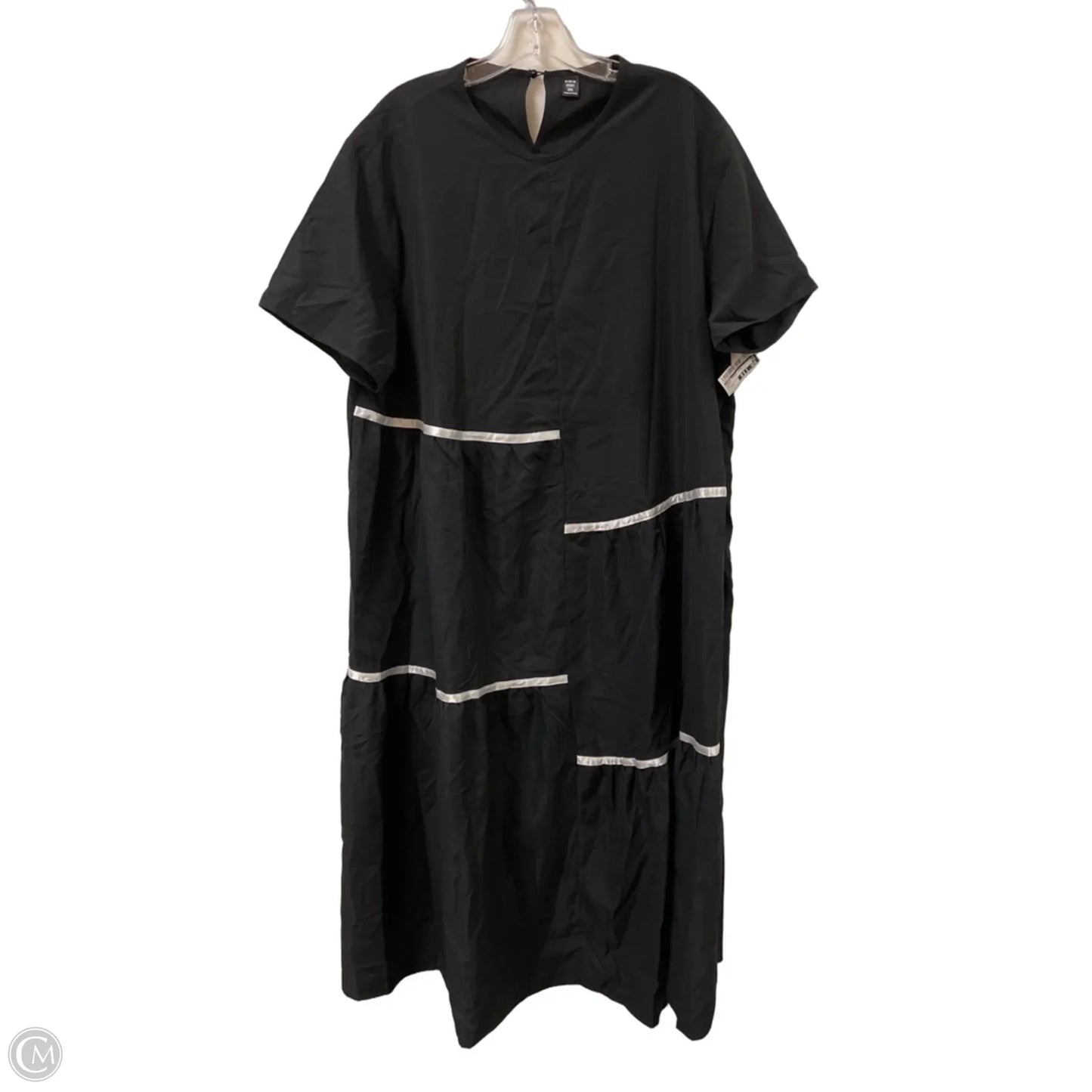 Dress Casual Maxi By Shein In Black, Size: 2x