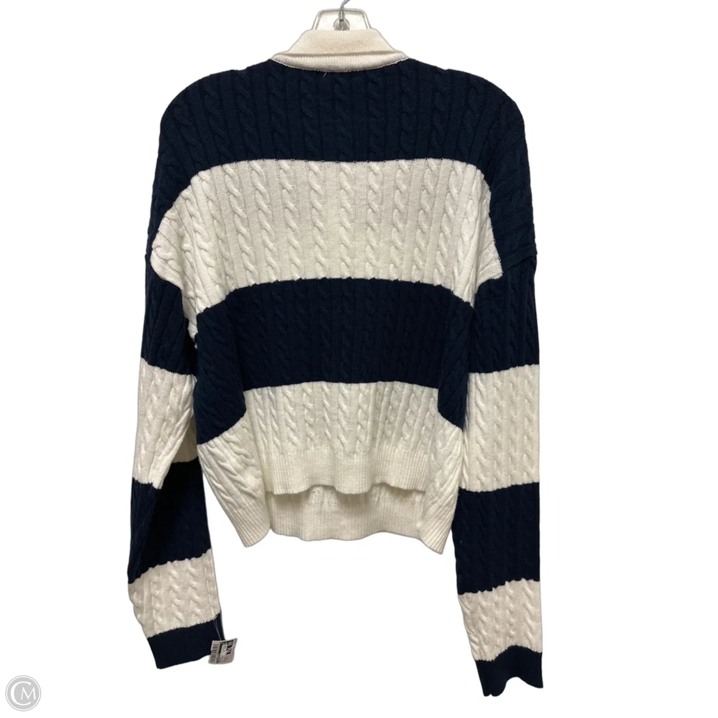 Sweater By No Boundaries In Blue & White, Size: Xl
