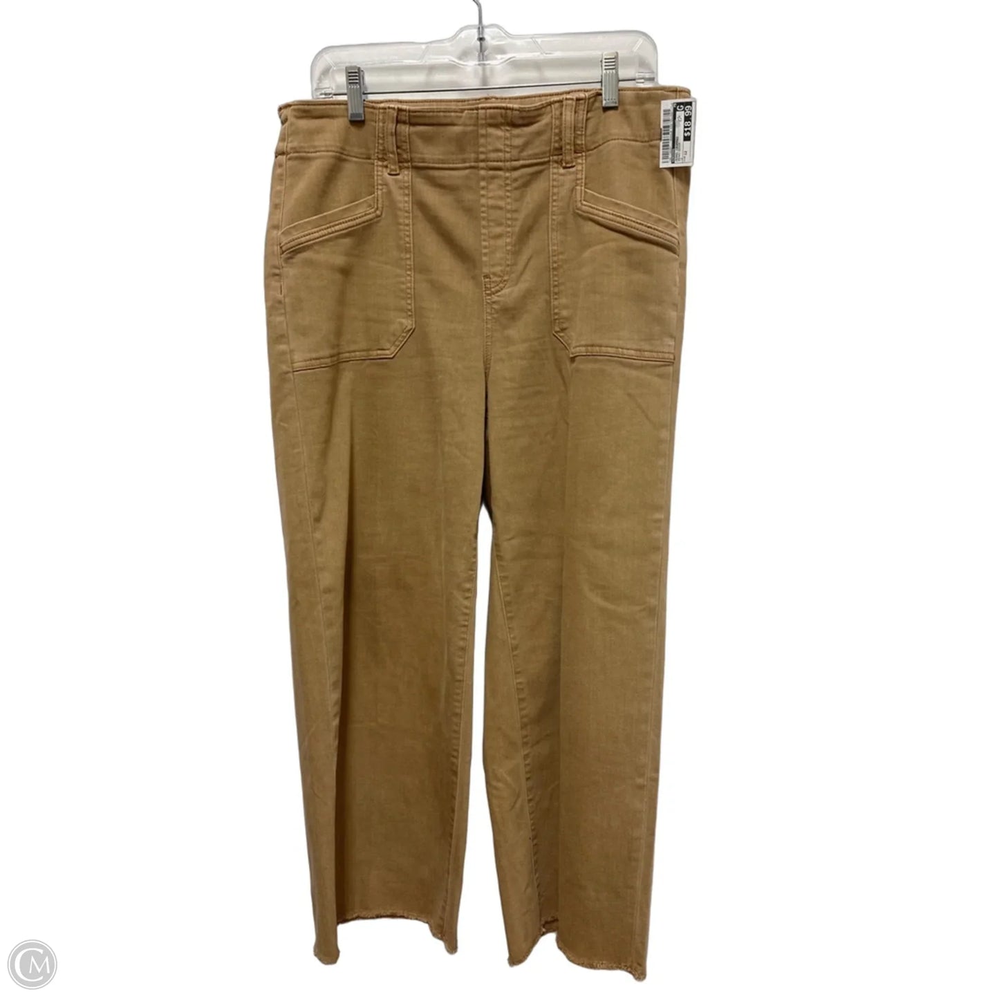 Jeans Cropped By Chicos In Brown Denim, Size: 12