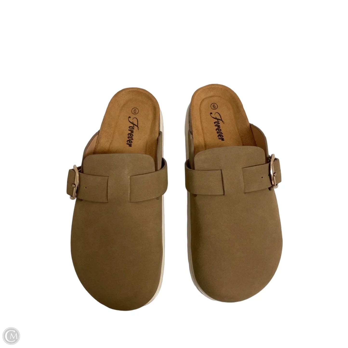 Shoes Flats By Forever In Brown, Size: 6