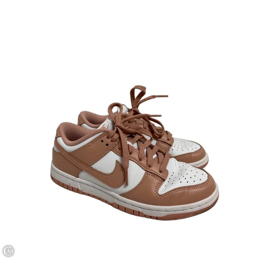 Shoes Sneakers By Nike In Pink & White, Size: 6