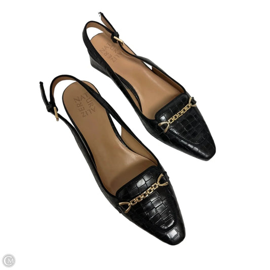 Sandals Heels Block By Naturalizer In Black, Size: 8.5