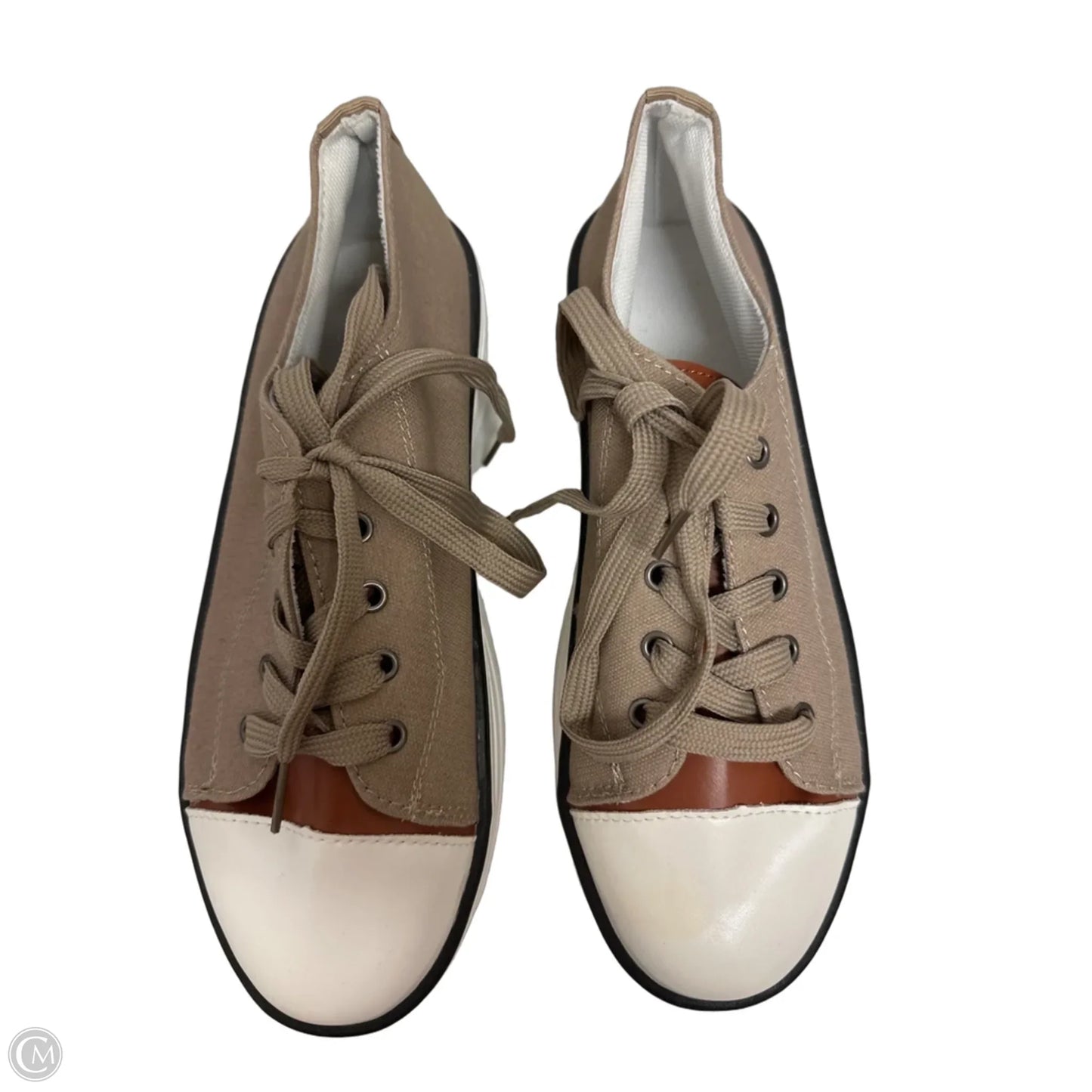 Shoes Sneakers By Clothes Mentor In Brown, Size: 10.5