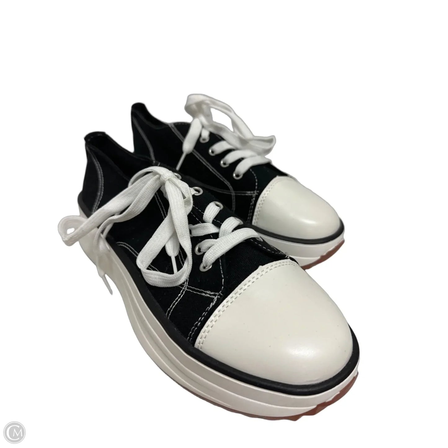Shoes Sneakers By Clothes Mentor In Black, Size: 9