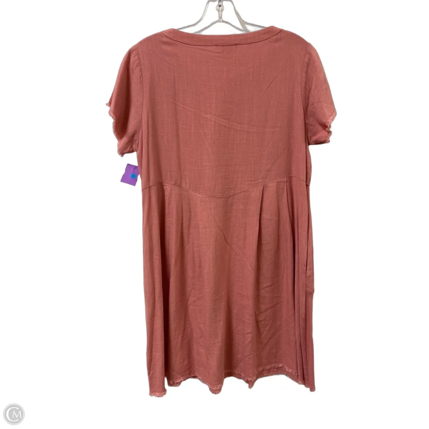 Dress Casual Short By Umgee In Pink, Size: S