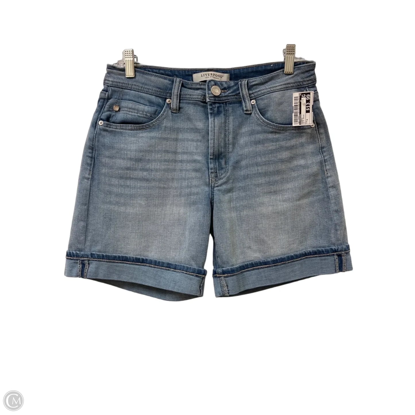 Shorts By Liverpool In Blue Denim, Size: 4