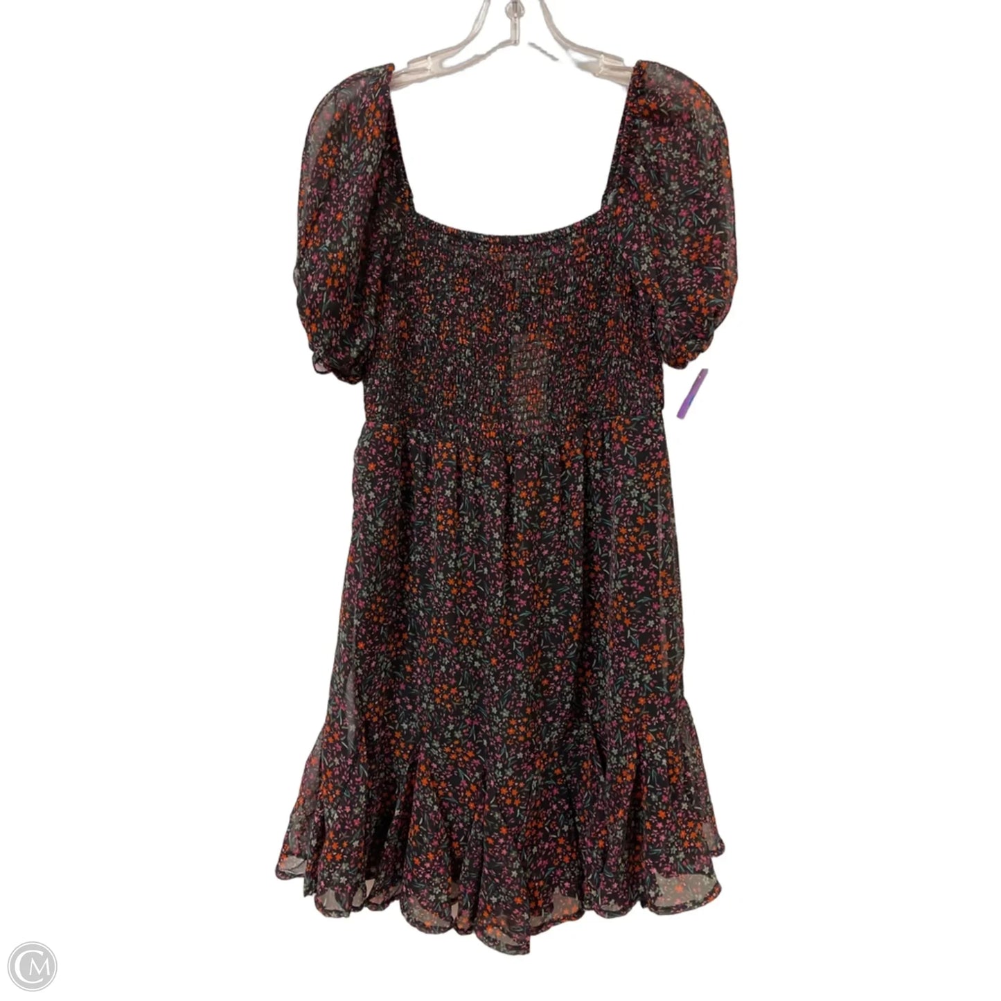 Dress Casual Short By Myra In Floral Print, Size: M