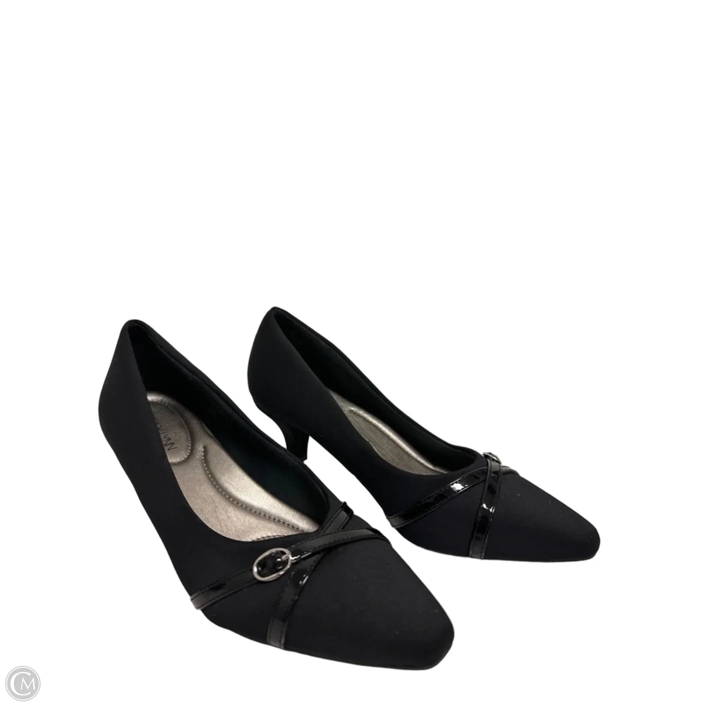Shoes Heels Kitten By Clothes Mentor In Black, Size: 8