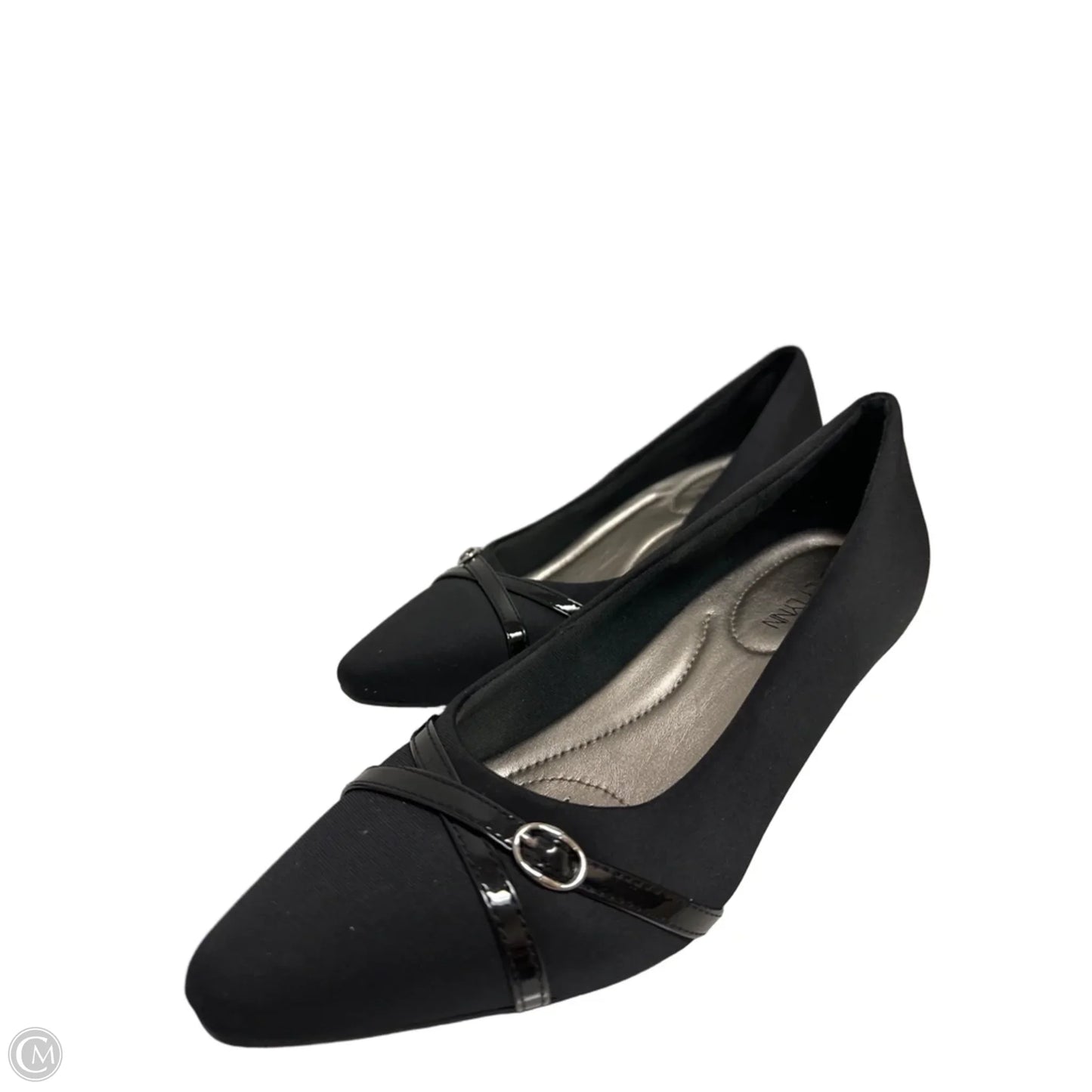 Shoes Heels Kitten By Clothes Mentor In Black, Size: 8