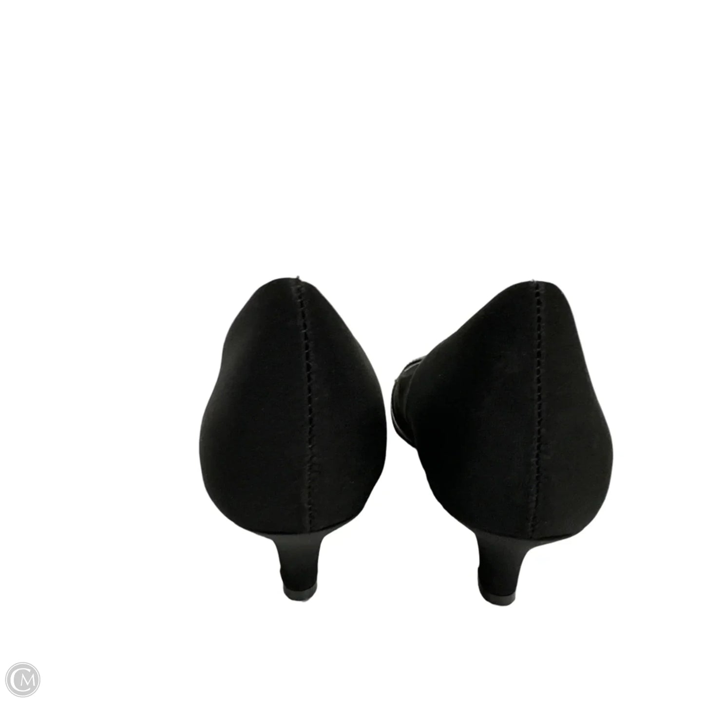 Shoes Heels Kitten By Clothes Mentor In Black, Size: 8