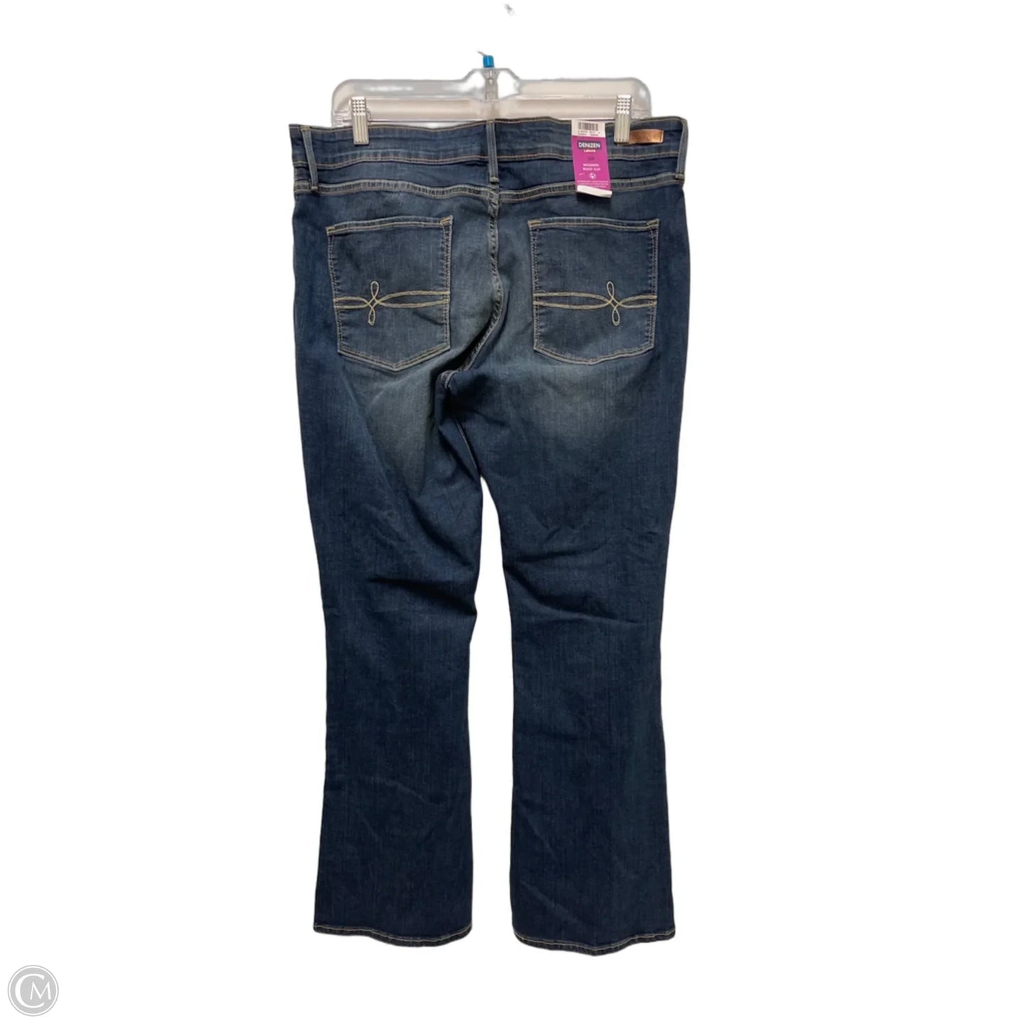 Jeans Boot Cut By Denizen By Levis In Blue Denim, Size: 16