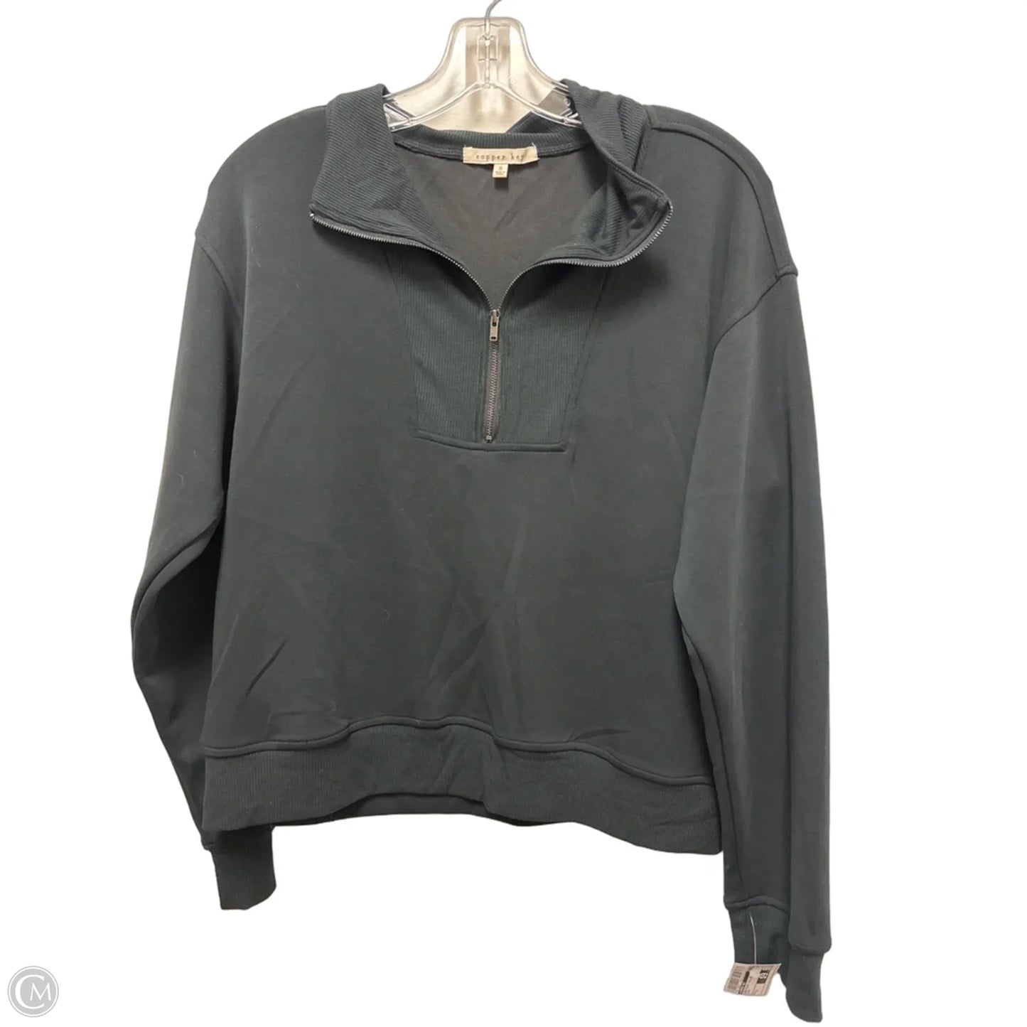 Sweatshirt Collar By Copper Key In Black, Size: S