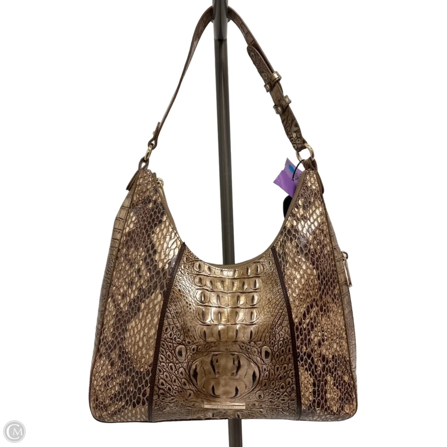Handbag Designer By Brahmin, Size: Large