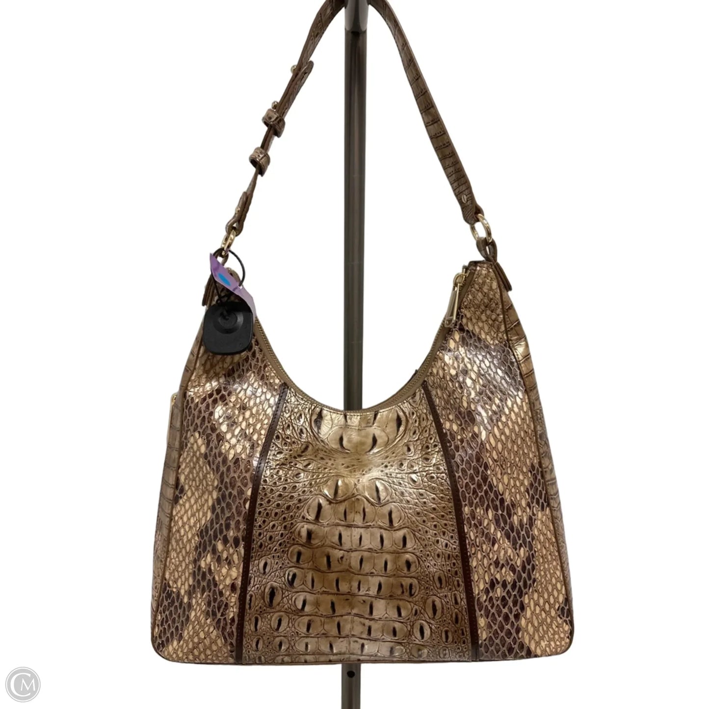 Handbag Designer By Brahmin, Size: Large